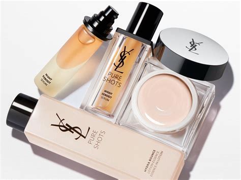 ysl shots|Explore YSL Beauty Pure Shots, skincare for urban life.